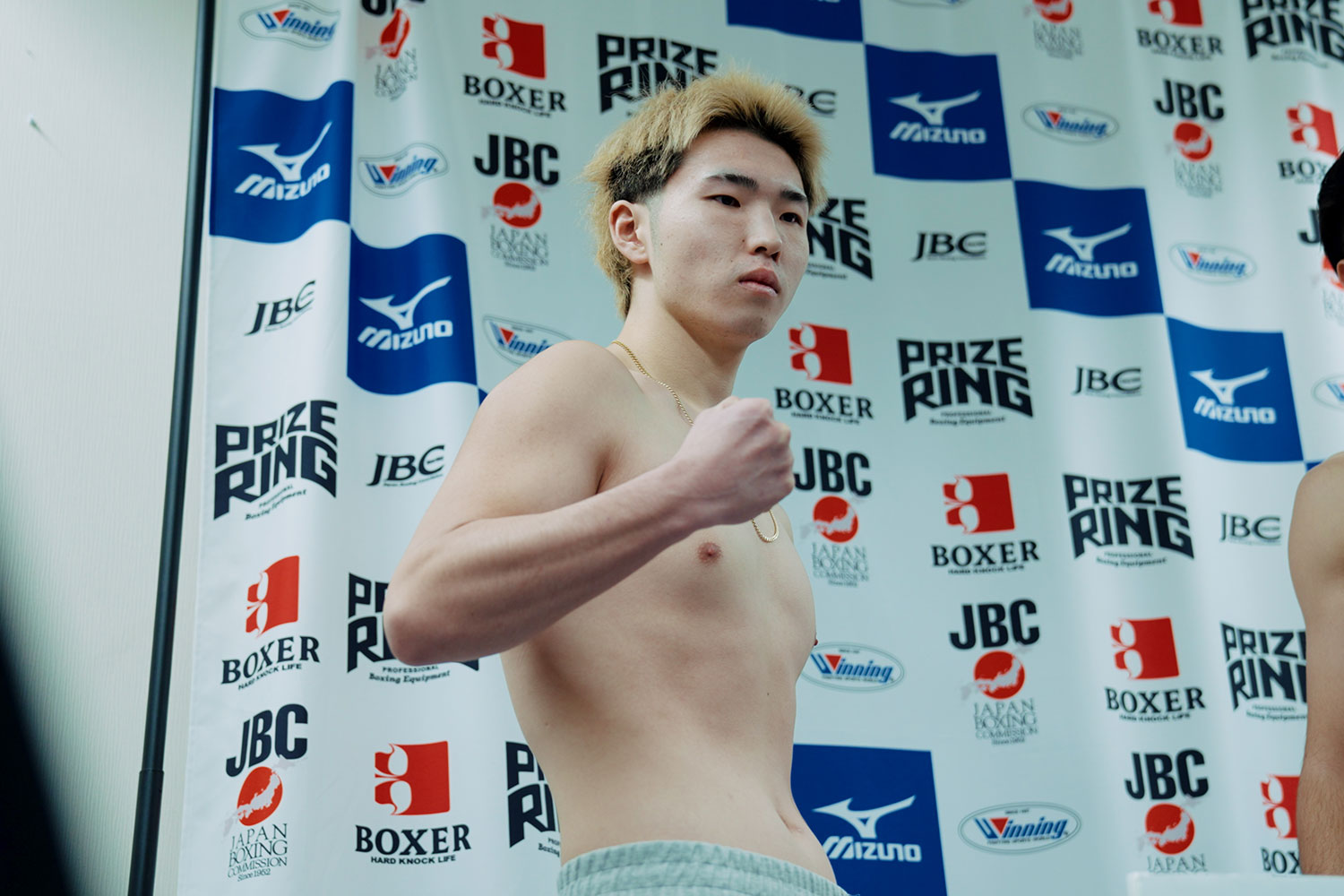 全日本新人王決定戦】佐々木革選手計量クリア！いざ決戦の時